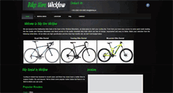 Desktop Screenshot of bikehirewicklow.com